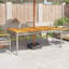 Swarthmore Metal Outdoor Dining Table , cm W cm D-120285326-120285327