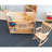 39.5'' H x 36.5'' W Book Cart with Wheels