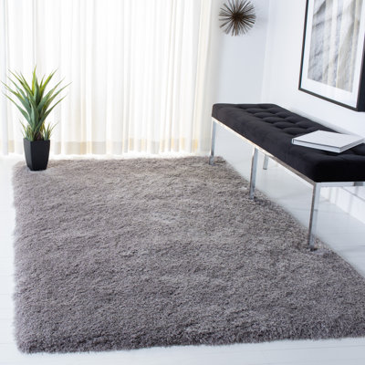 Molokai Shag Hand Tufted Performance Solid Color Rug