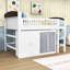 Lit mezzanine avec armoire, armoire et DEL-1680299997-1680299999