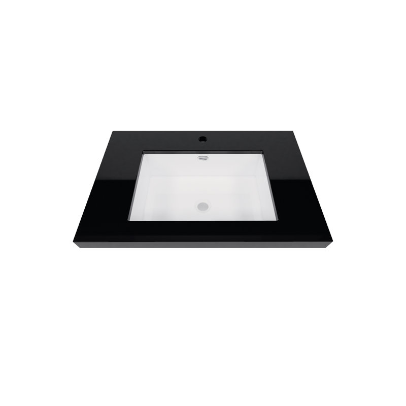 Reyes 31'' Bathroom Vanity Top with Sink