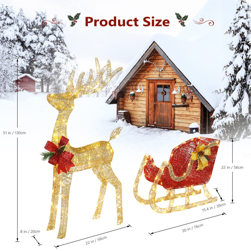 Steel Christmas Decoration