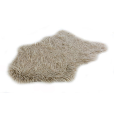 Frost Solid Colour Shag 55cm X 80cm Area Rug