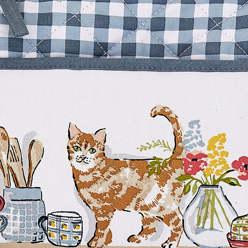 Ulster Weavers Pantry Cats Floral 100% Cotton Potholder