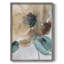 Watercolor Poppy II, reproduction encadrée - bois massif-1236258472