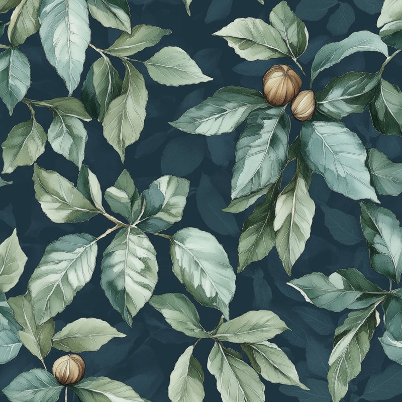 Papier peint botanique Moody