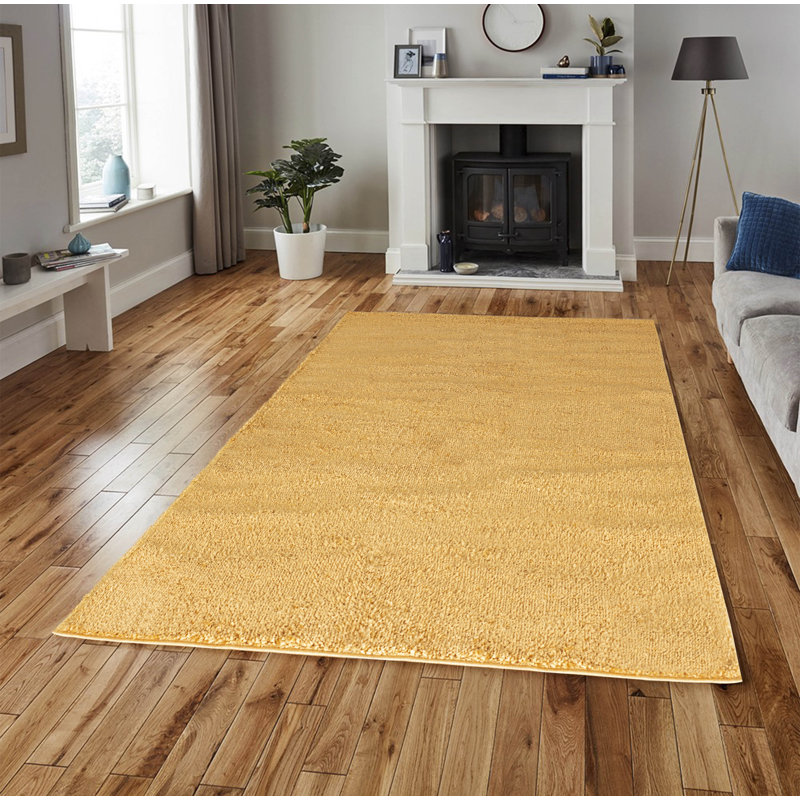 Solid Colour Shag Area Rug, Rectangle 200 x 290cm