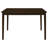 Arvin Cappuccino 5 Piece Dining Set