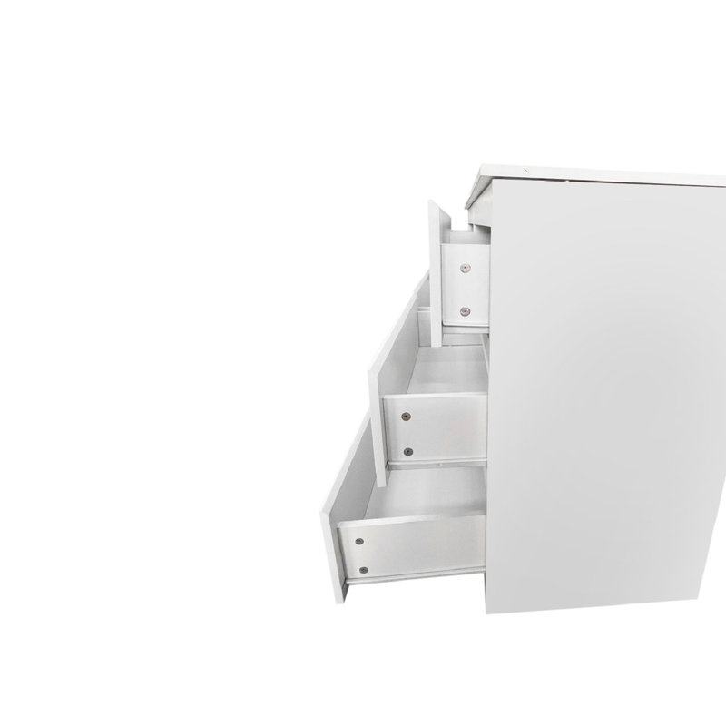 6 Drawer 55" W Double Dresser