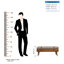 Banc en bois massif avec garniture cloutée-1441416910