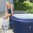 Bestway Hawaii SaluSpa 6 Person Inflatable Square Hot Tub with 114 AirJets-95384505