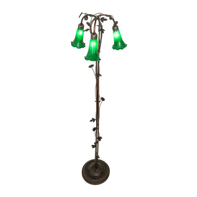 Sinagra 58'' Mahogany Bronze Floor Lamp