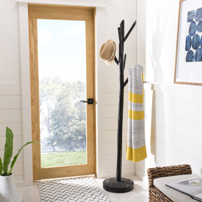 Bowyer Solid Wood Freestanding Coat Rack