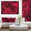 «Red Rose Petals with Rain Droplets», photographie-401517749-401517737