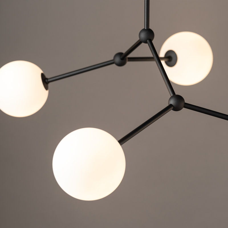 Alaysia Glass Flush Mount
