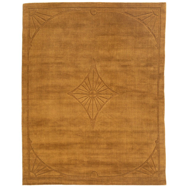 Tapis de salon tissé à la main, Rectangle 8 pi 8 po x 11 pi 9 po