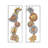 Glam Plants & Flowers Wall Decor on Metal