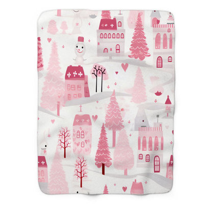 Couverture rose 1 pièce de qualité supérieure