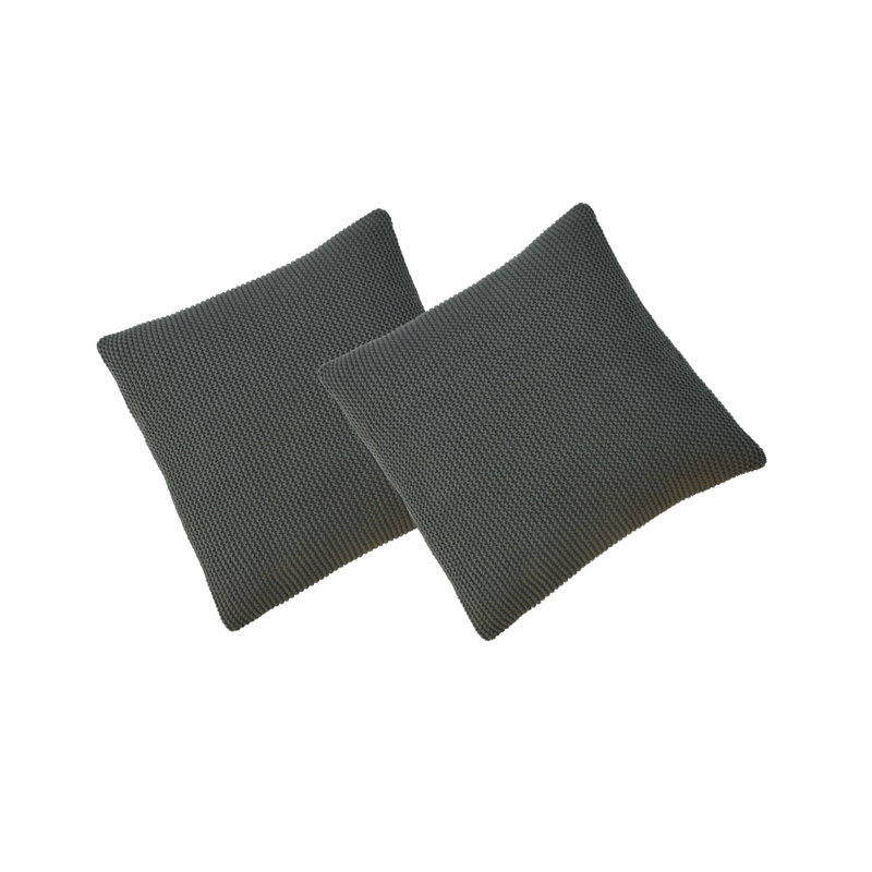 Krystle Square Throw Cushion, Green