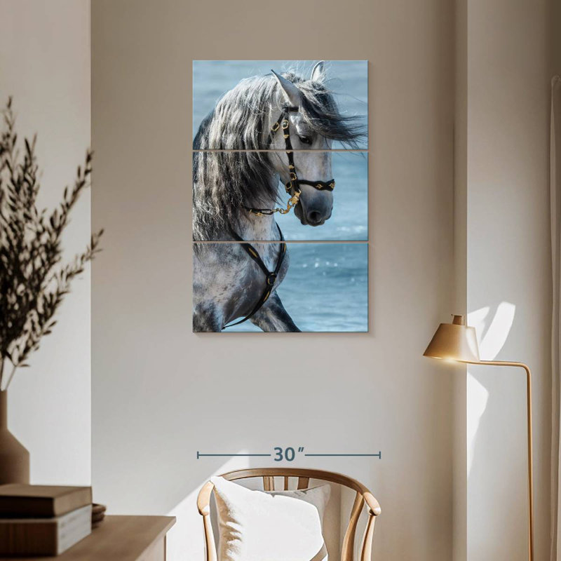 Brampt Equine, 57" H x 36" W