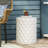 Outdoor Lightweight Concrete Side Table
