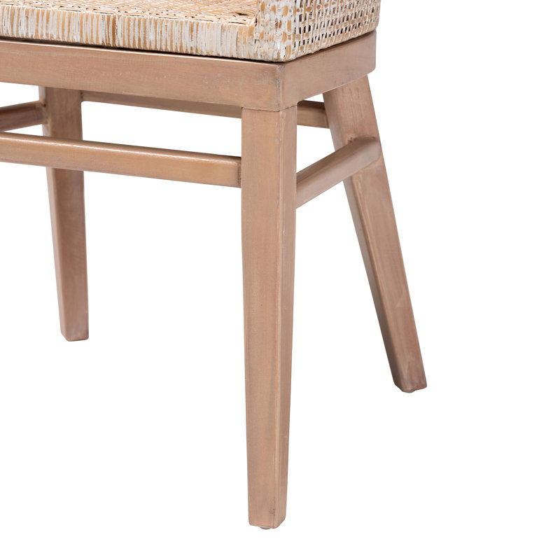 Claryssa 18.1'' H Mahogany Armchair