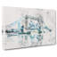 London Bridge Watercolour - Wrapped Canvas Print-56658080