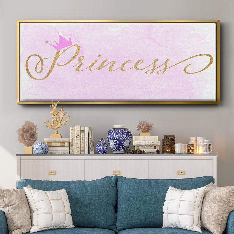 Princesse, toile encadrée