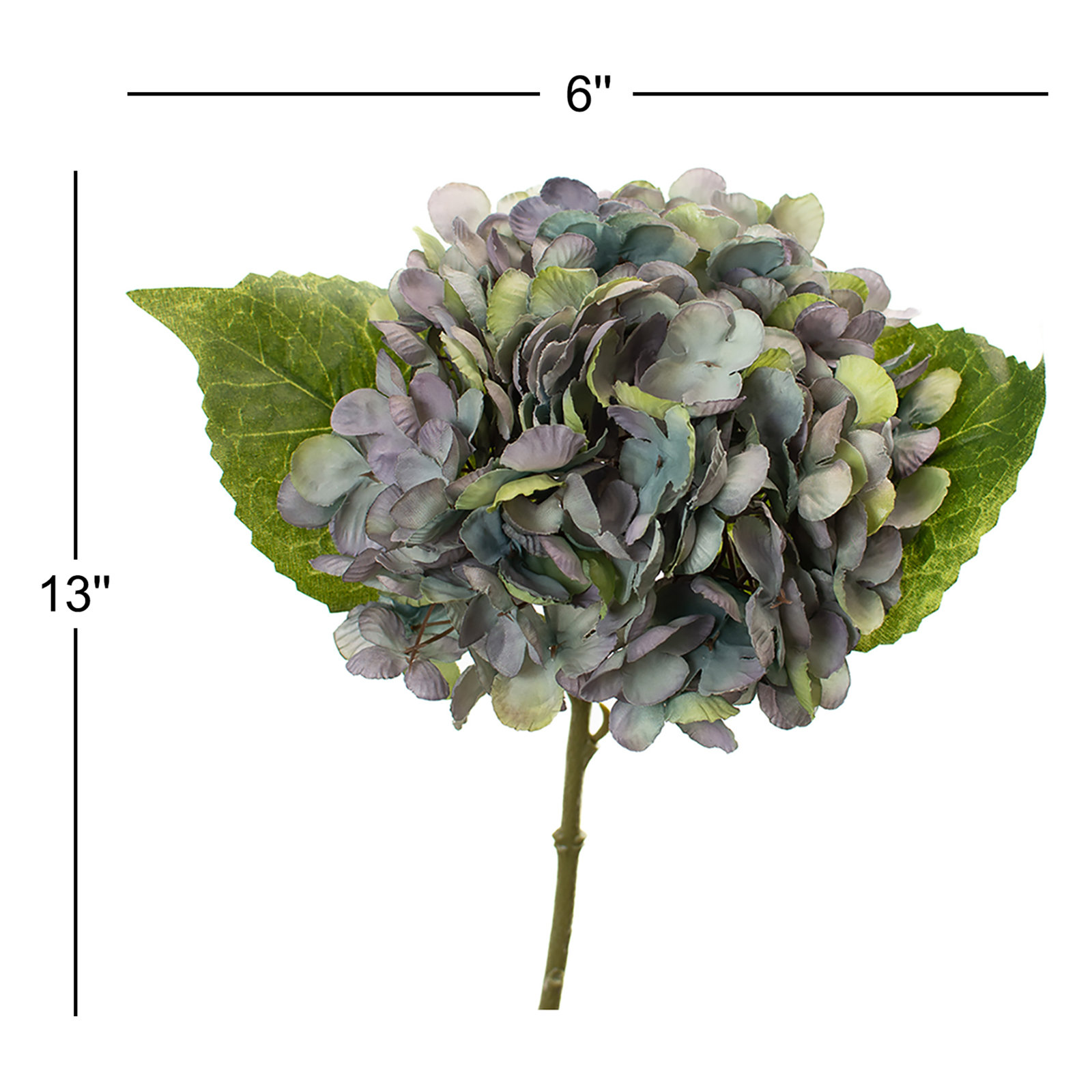 Hydrangea Floral Stems, Blue