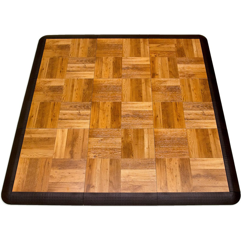 Piste de danse modulaire légère en plastique