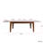 Dining Table , 106.3 In  Large Extendable Kitchen Table