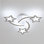 Ducan 3-Light 50cm LED Integrated Semi Flush Mount