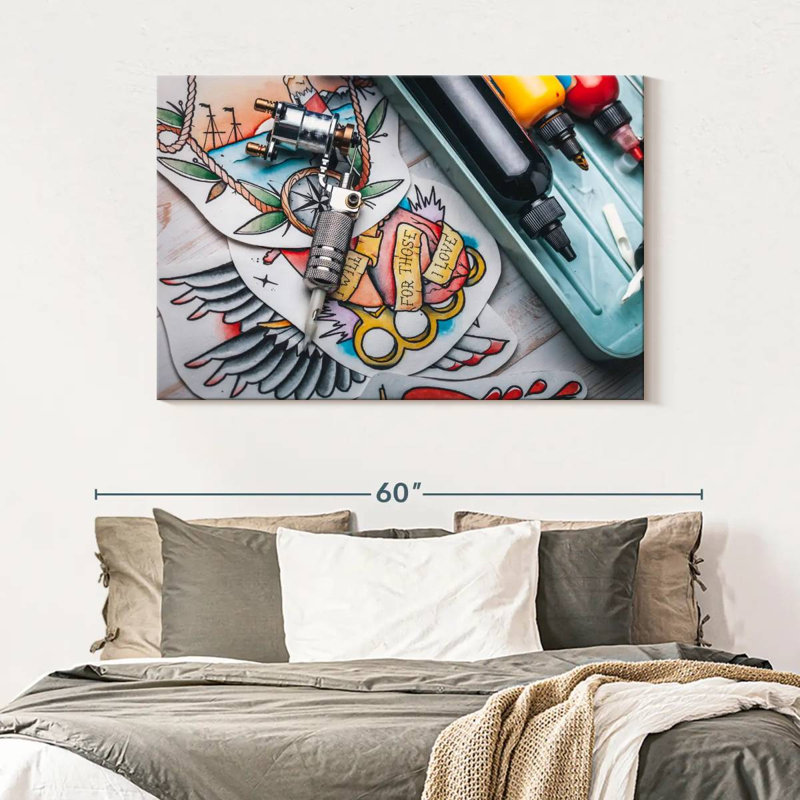 Senne Tattoo Essentials, 32" H x 48" W