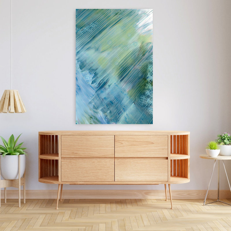 Art contemporain, art côtier abstrait, H 48 po x l 32 po