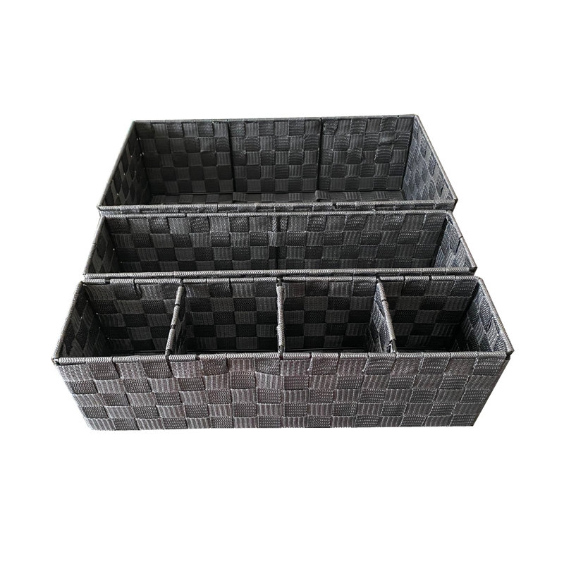 Rebrilliant Decorative Bins, Grey