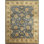 Hand Knotted Wool Oriental Area Rug in Teal/Cream