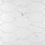 Timeless Calacatta Kayak 6-1/2" x 12-1/2" Porcelain Stone Look Wall & Floor Tile