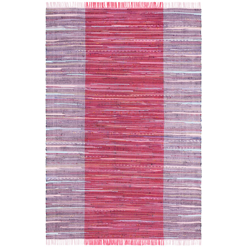 Tapis en coton tissé à plat Rag, Rectangle 2 pi x 3 pi