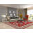 Geometric Red Kazak Oriental Area Rug 10