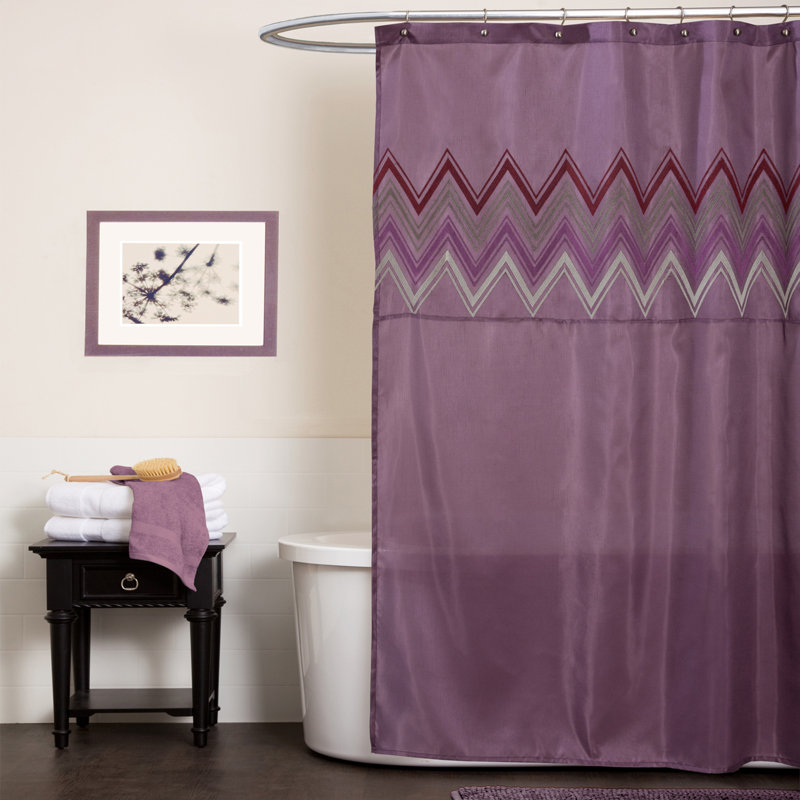 Rideau de douche simple Myra