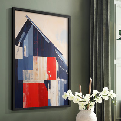 LANDSCAPES Series CXXX  -Premium Framed Print -Ready to Hang - No Nails Required