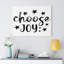 Choose Joy - Wrapped Canvas Print