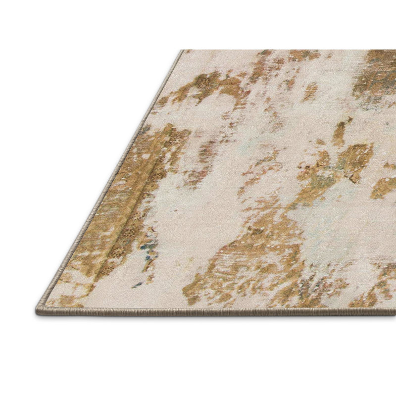 Abstract Indoor Rug, Rectangle 2' x 3'