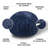 Faux Fur Bean Bag Chair-59469288-59469295