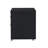 Coleen Black High Gloss & Chrome Finish Cabinet