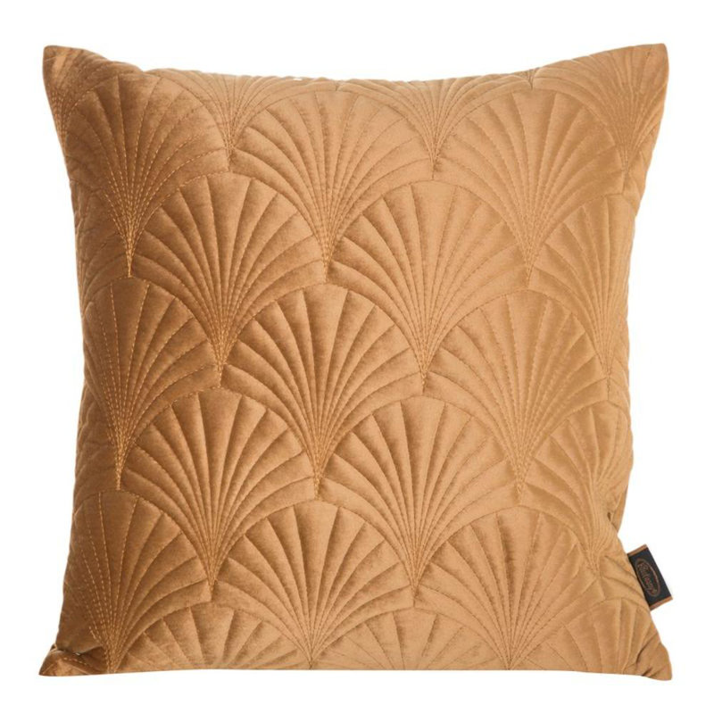 Microfiber Square Pillow Case, Gold