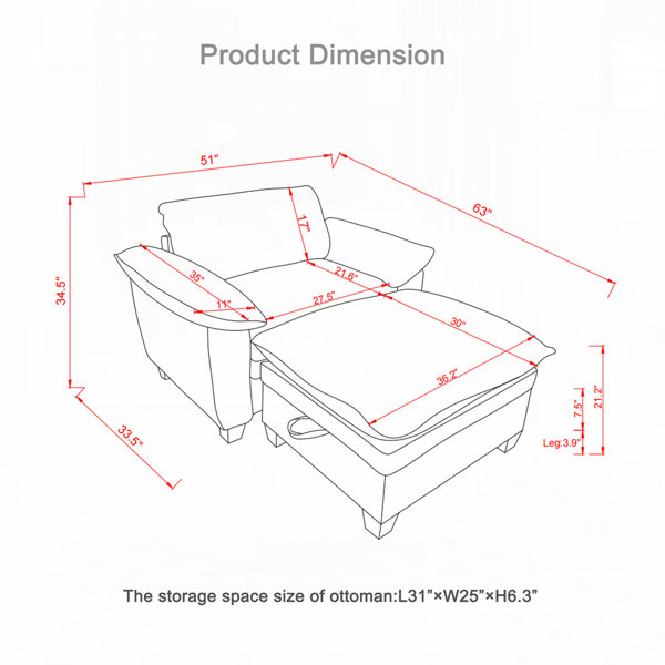 Dimensions du produit