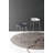 Palm Upholstered Backless Stool with Metal Frame-21155472-44643235