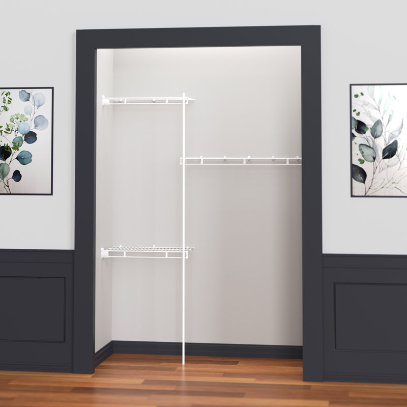 60" W Wire Closet Organizer Kit