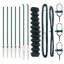 Vidaxl Chain Link Fence With Posts Steel-116797829-116797830